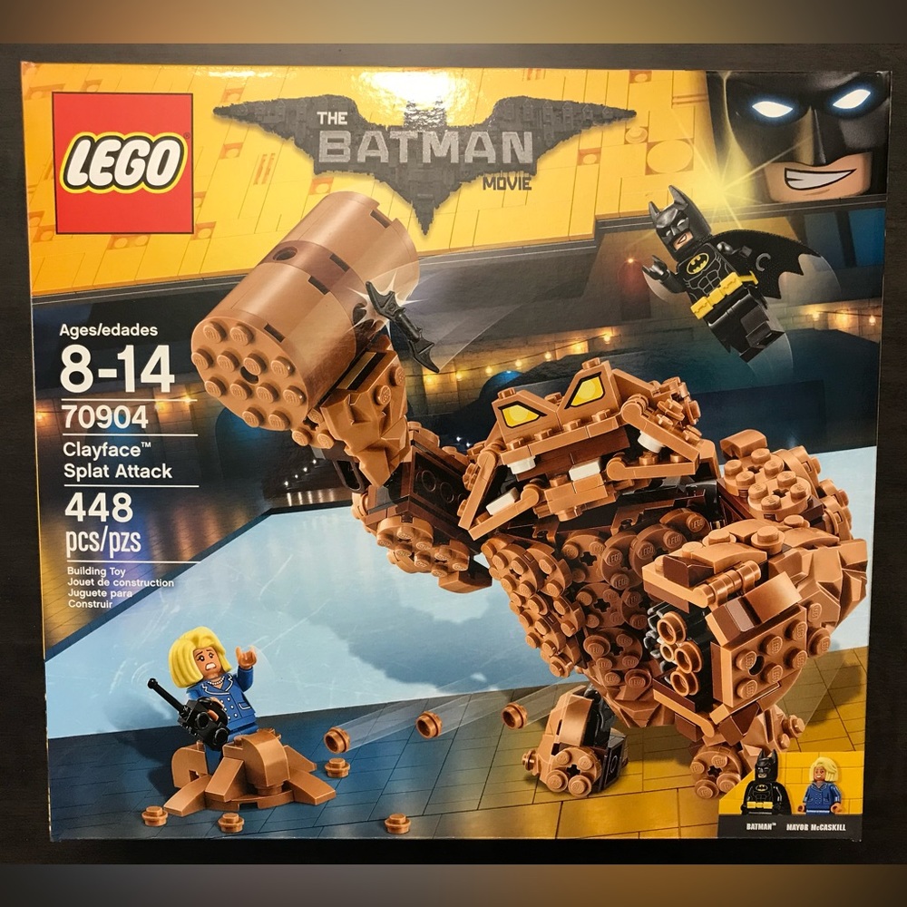 Lego The Batman Movie Clayface Splat Attack 70904 - New